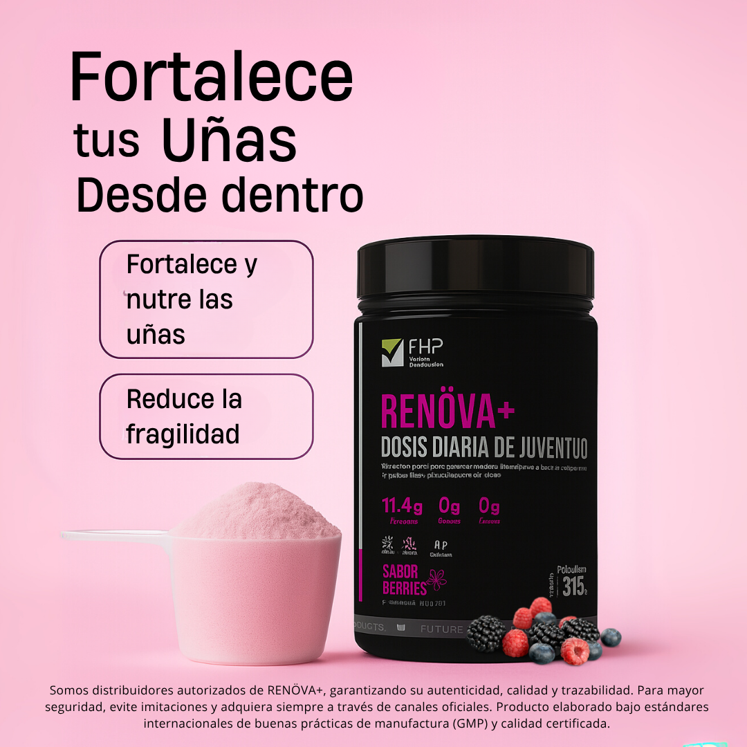 Colágeno Renova+ | fortalece tu cabello, uñas y articulaciones |CYBER DAY OFF